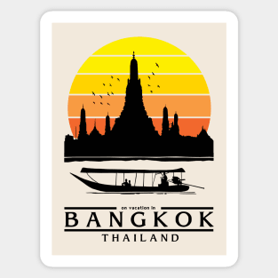 On Vacation In Bangkok Sticker
